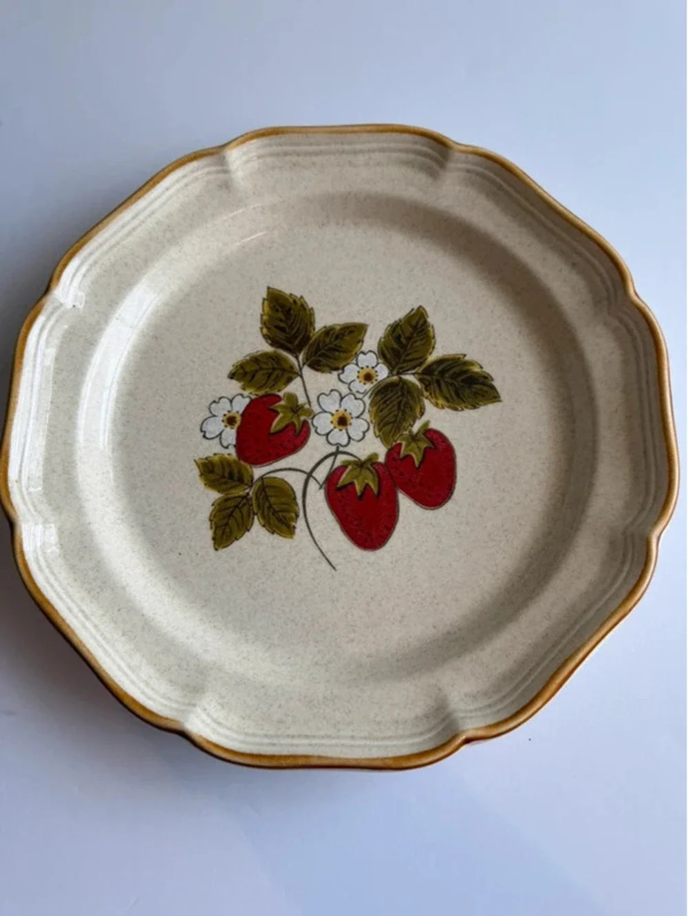 Vintage Mikasa Strawberry Festival EB 801 Dinner Plate 11
